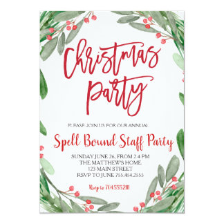 Staff Party Invitations & Announcements | Zazzle.co.uk