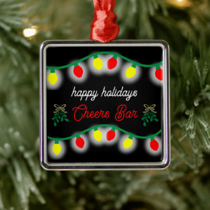 Christmas Party Happy Hour Promotion Metal Tree Decoration