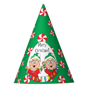 Christmas Party Hat "Happy Elves"