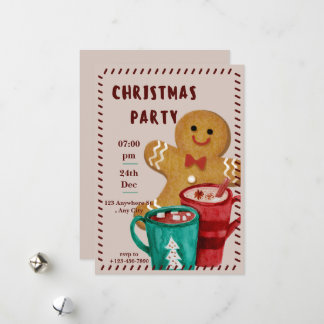 christmas party holiday card