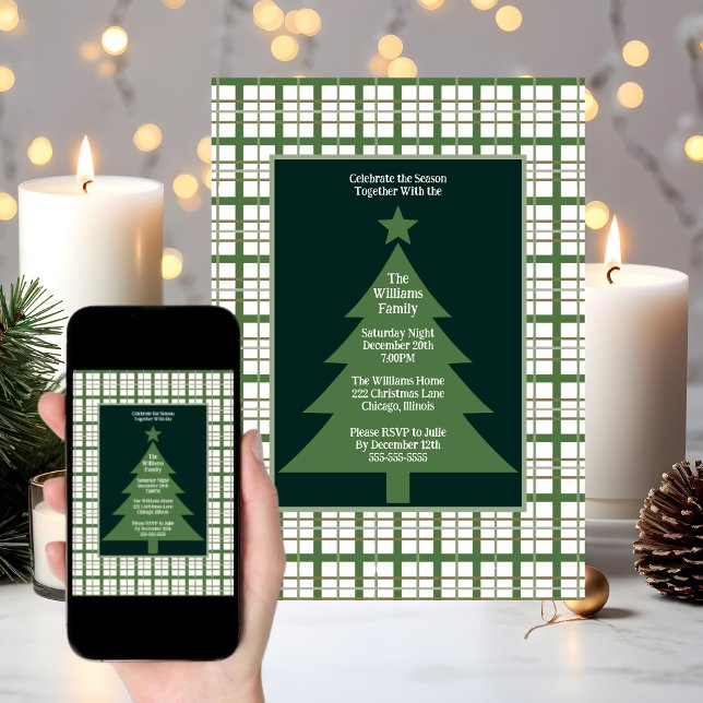 Christmas Party Holiday Celebration Invitation (Creator Uploaded)