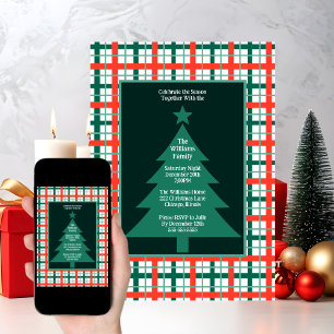 Christmas Party Holiday Celebration Invitation