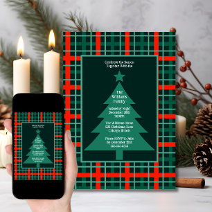 Christmas Party Holiday Celebration Invitation