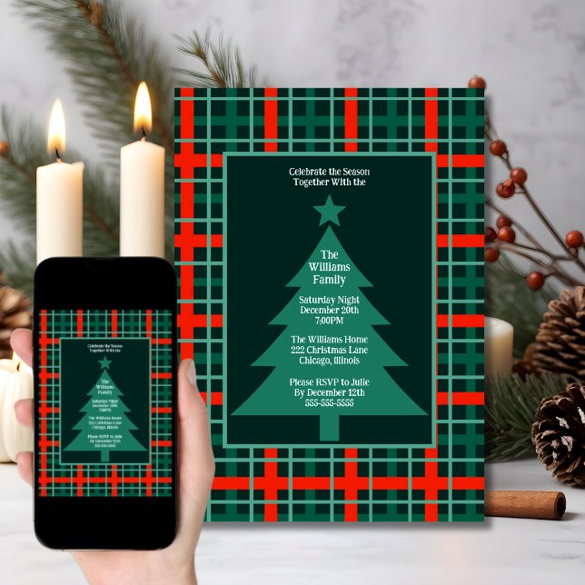 Christmas Party Holiday Celebration Invitation (Creator Uploaded)