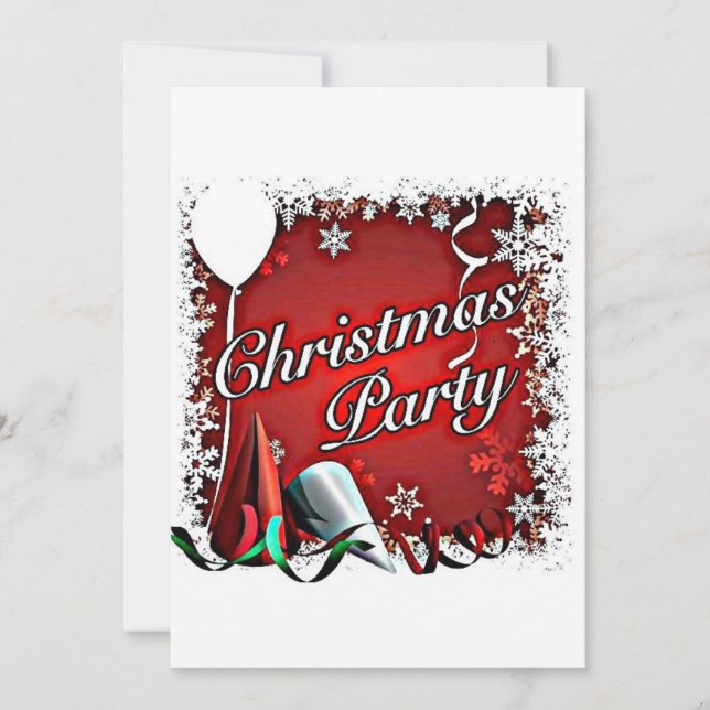CHRISTMAS PARTY/HOLIDAY INVITATION (Front)