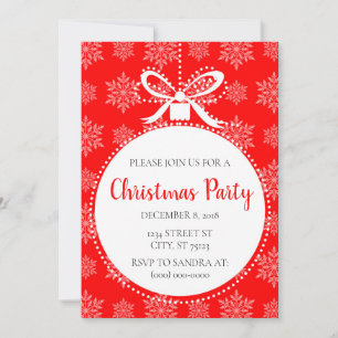 CHRISTMAS PARTY INVITATION