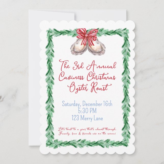 Christmas Party Invitation (Front)