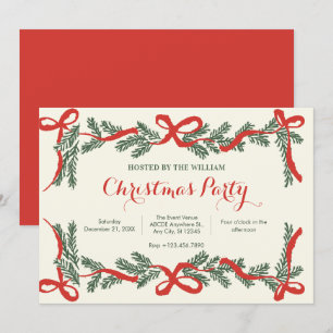 Christmas Party Invitation
