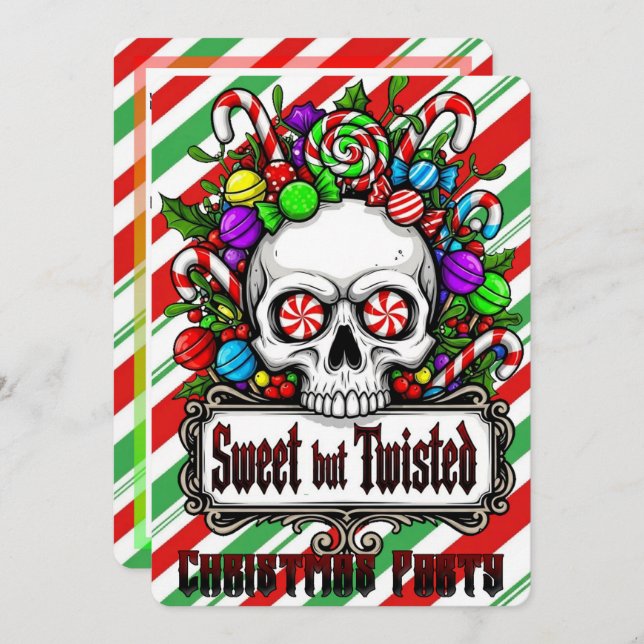 Christmas Party Invitation (Front/Back)