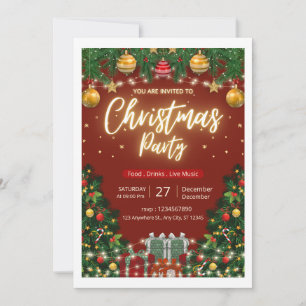 Christmas Party Invitation