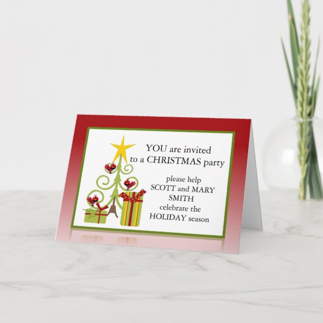 Christmas Party Invitation (Front)