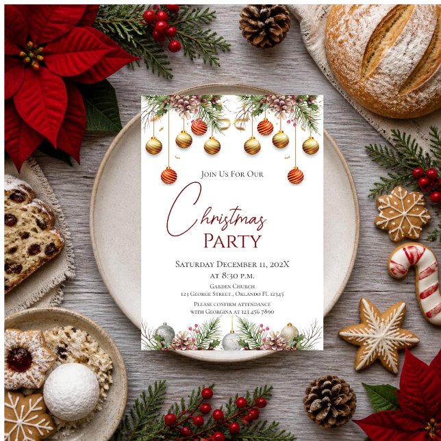 Christmas Party Invitation (Creator Uploaded)