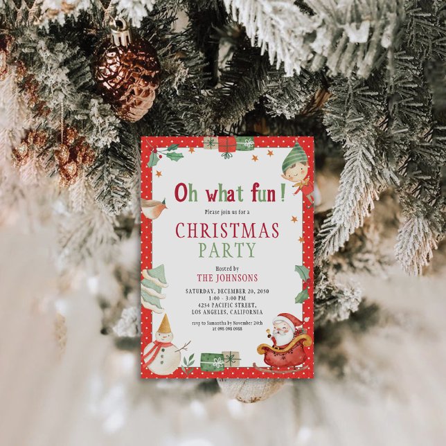 Christmas Party Invitation (Creator Uploaded)