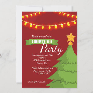 Christmas Party Invitation