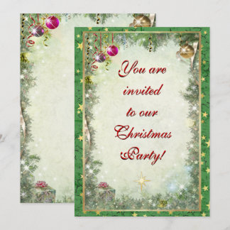Christmas Party Invitation (all text customisable)