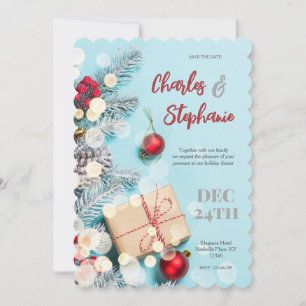 Christmas Party Invitation, Christmas Invitations