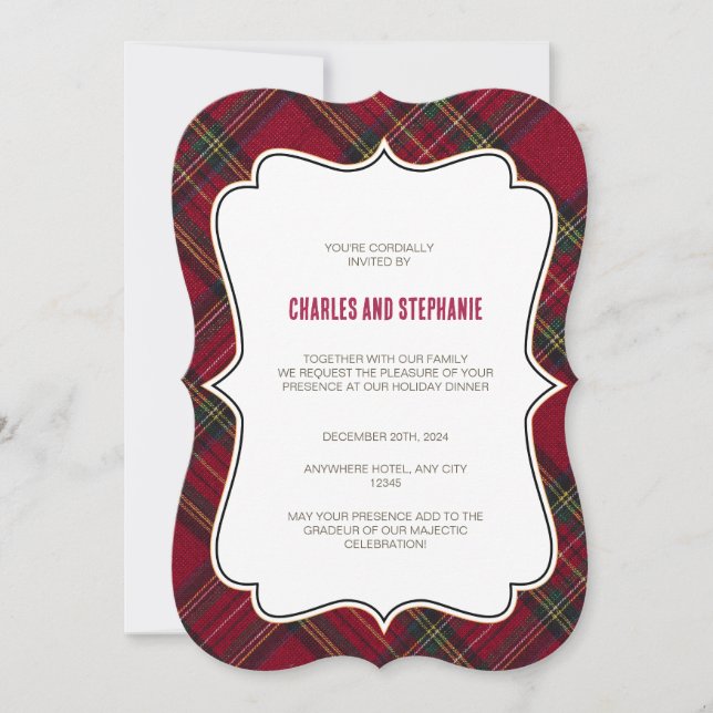 Christmas Party Invitation, Christmas Invitations (Front)