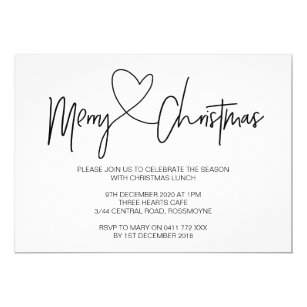 lunch seasonal invitations zazzle