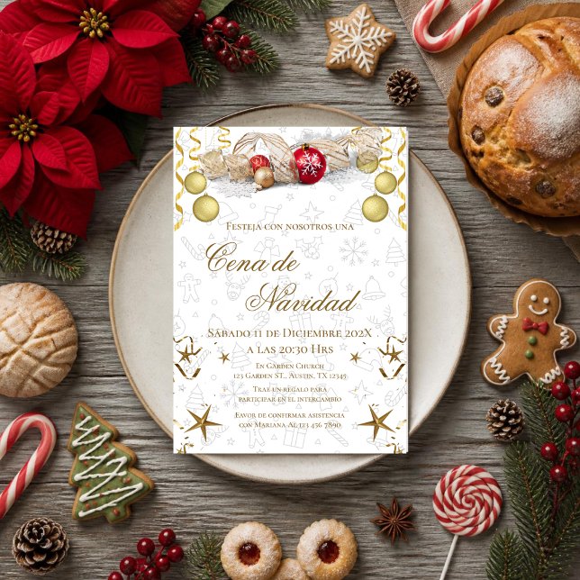 Christmas Party Invitation Posada Navideña (Creator Uploaded)