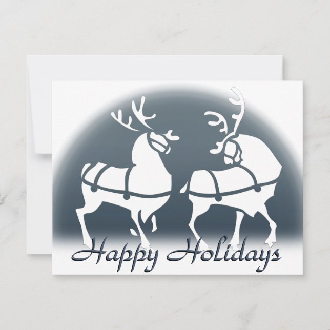 Christmas Party Invitations Custom Holiday Cards (Front)