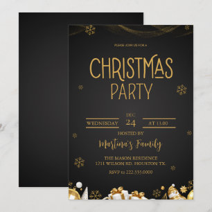 Christmas Party Invitations Holiday Party