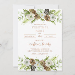 Christmas Party Invitations Xmas Party