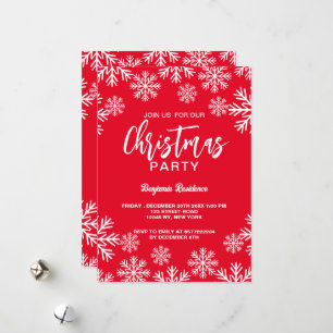 Christmas Party invite