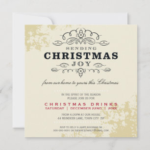 CHRISTMAS PARTY INVITE :: sending christmas joy 9
