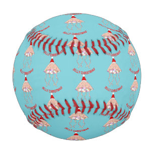 Christmas Party Jellyfish Baseball