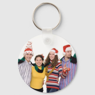 Christmas Party Key Ring