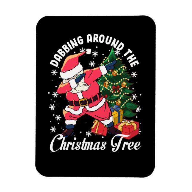 Christmas party  magnet (Vertical)