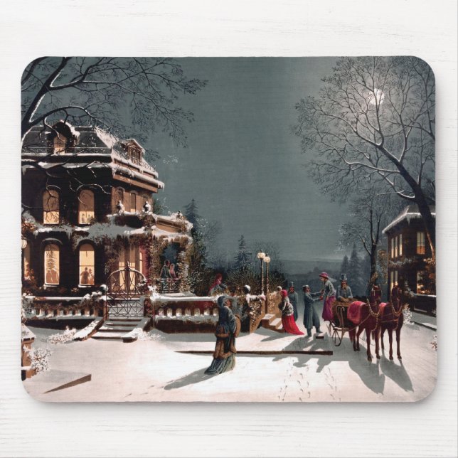 Christmas Party Mousepad (Front)