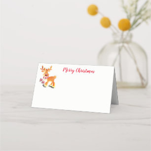 Christmas Party Name Place Card