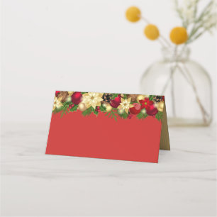 Christmas Party Name Place Card