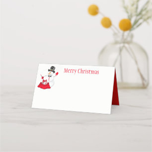 Christmas Party Name Place Card