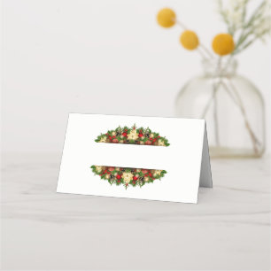Christmas Party Name Place Card
