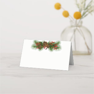 Christmas Party Name Place Card
