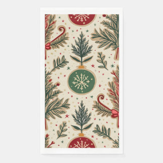 christmas party napkin