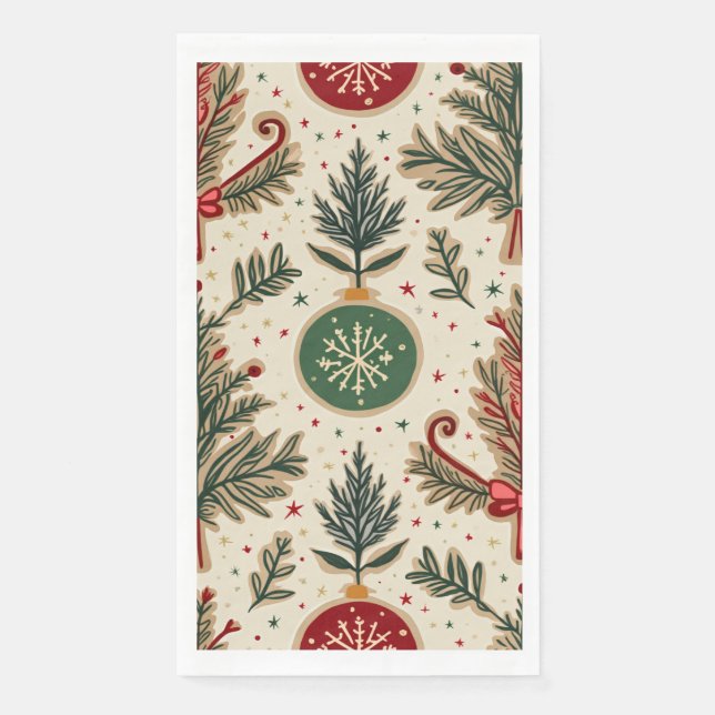 christmas party napkin (Front)