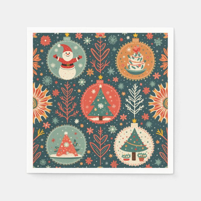 Christmas Party Napkins (Front)