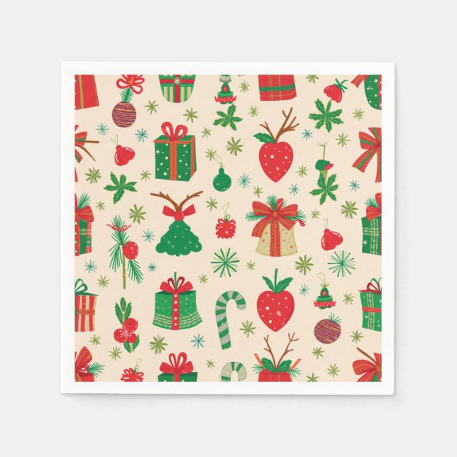 Christmas Party Napkins (Front)