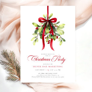 Christmas Party Office Corporate Invitation