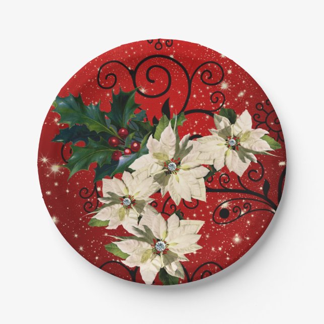 Christmas Party Paper Plates (Front)