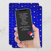 Christmas Party Phone Text Message 