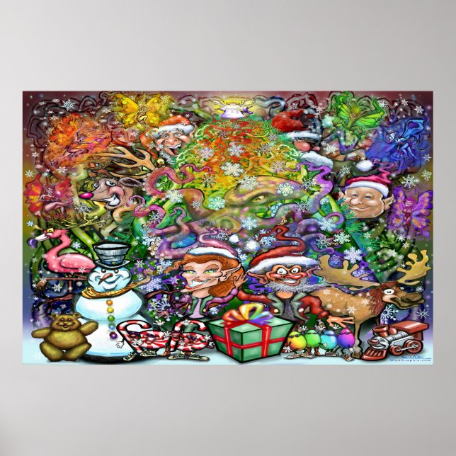 Christmas Party Poster (Front)