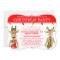 Christmas Party Reindeer with Drinks Invite