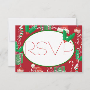 Christmas Party RSVP Card