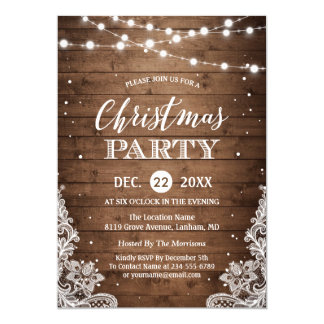 christmas luncheon invitation