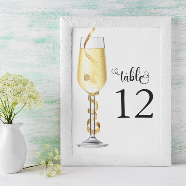 Christmas Party Table number Card (Creator Uploaded)