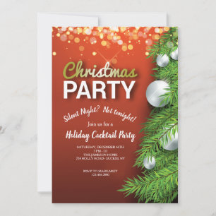 Christmas Party Too Invitation
